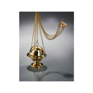 Schwenkräuchergefäß gold